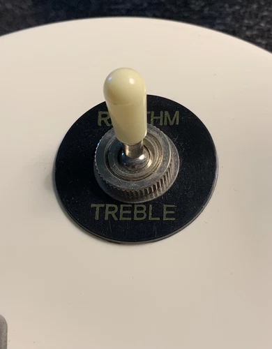 Gibson USA Seller 1 Vintage White Switch Tip for USA Gibson Les Paul Switchcraft