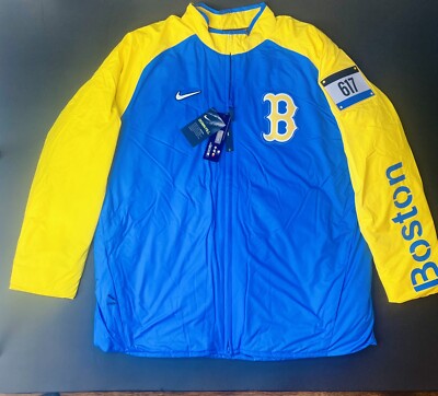 $299 Authentic Nike City Connect Boston Red Sox Dugout Jacket 617 Down Fill XL