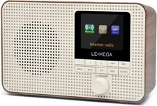 Ir1 Walnut Smart Radio Portable Bluetooth Fm Internet Radio With Alarms