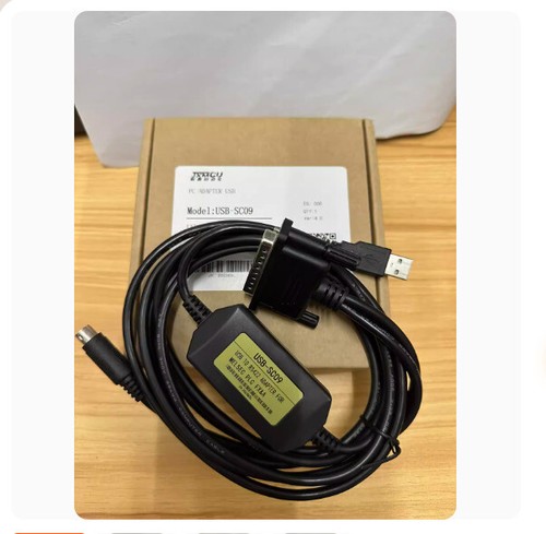 New PLC Programming Data Cable USB-SC09 Download Cable For Mitsubishi - Picture 2 of 4