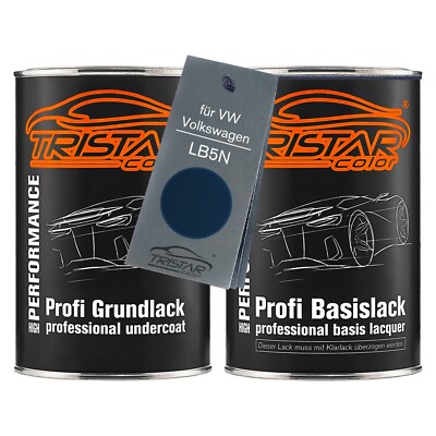 Autolack Set Dose für VW Volkswagen LB5N Indigoblau Perl 2,0L