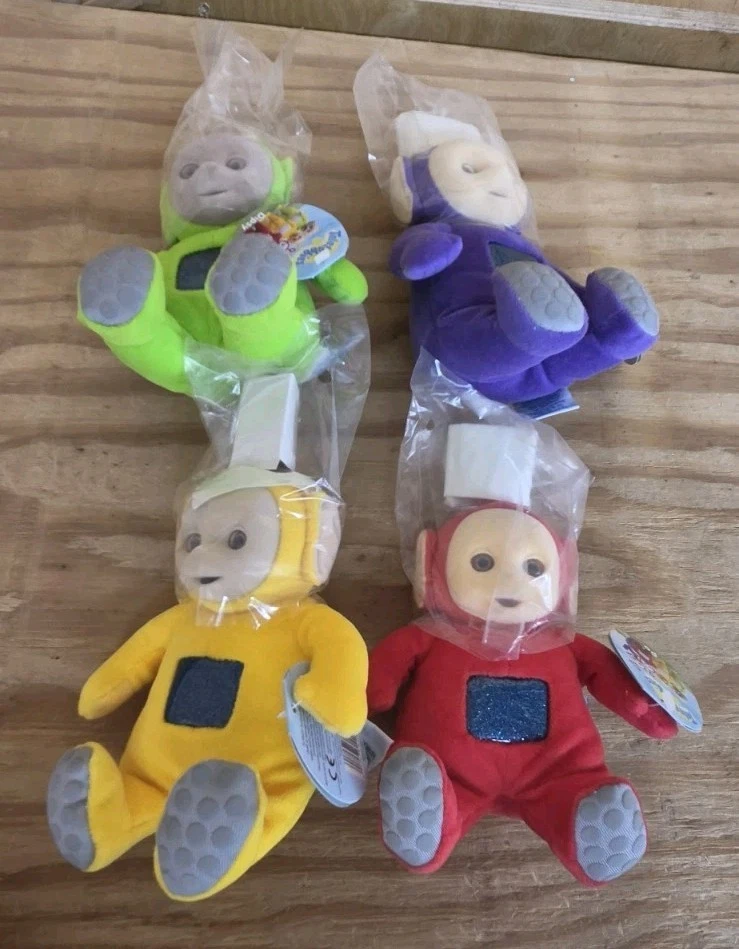 Teletubbies Plush Cartoon & TV Character Action Figures with