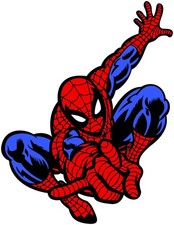 Spiderman Logo Sticker / Vinyl Decal  10 Sizes  with tracking