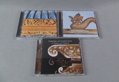 Gamelan of Central Java Volumes 1-3 (CD Lot) Ceremonial Music, Modes and Timbres