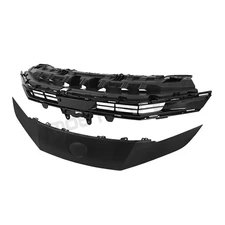 For 2025 Toyota Camry Front Upper Grille W/Radar Sensor Hole Molding Trim Cover