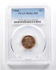 1944 Lincoln Wheat Cent MS66+ RD PCGS *1812