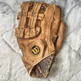 Wilson A2000 XXL Softball Glove Mens Left Hand Brown Leather Pro Model (Read)