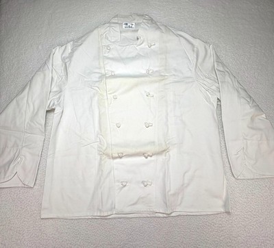 Best Chef's Food Service Uniform Jacket White Size 52