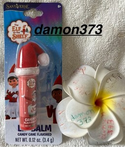 The Elf On The Shelf**CANDY CANE FLAVORED**JOY Lip Balm~0.12 oz/3.4 g~NEW~SEALED