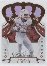 2020 Chronicles Draft Picks Crown Royale Mirror Holo 104/149 Collin Johnson 00gy