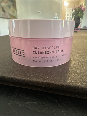 Versed Day Dissolve Cleansing Balm Eucalyptus Oil + Vitamin E 2.3 oz. SEALED NEW