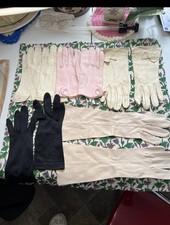 Vintage 1940s 1950s Women s Glove Lot