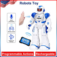 Robots Toy For Kids, RC Gesture Sensing Toy, Interactive Walking Singing Dancing