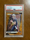 Drake Maye 2024 Prizm Rookie Orange Lazer #329 PSA 9 RC Mint Patriots