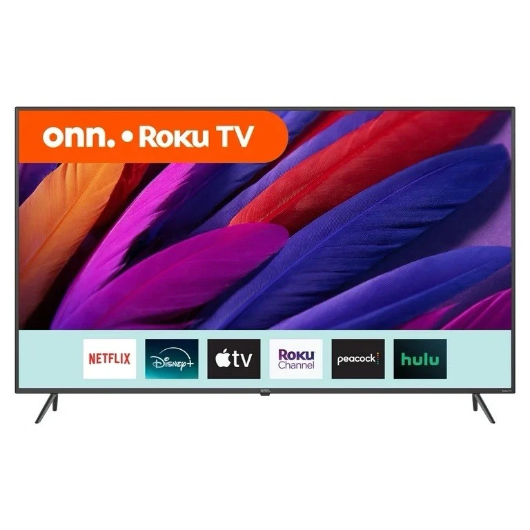 onn. 65” Class 4K UHD (2160P) LED Roku Smart Television HDR - Image 4 of 4