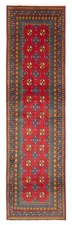 2'7" x 9'3" Vintage Hand-knotted Runner Rug Traditional Oriental Wool Carpet