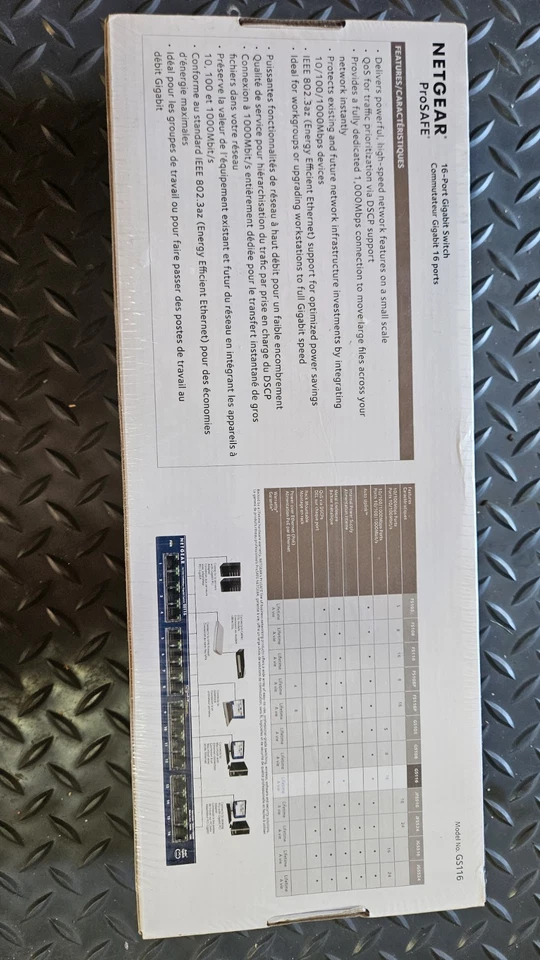 NETGEAR  ProSafe (GS116) 16-Ports External Switch - Image 3 of 4
