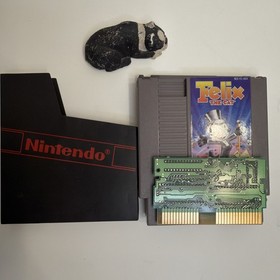 Felix the Cat Nintendo NES +Dustcover Tested Authentic CLEAN