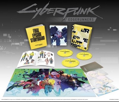 Cyberpunk Edgerunners Complete Series Blu-Ray Aniplex -Brand New -Ship WorldWide