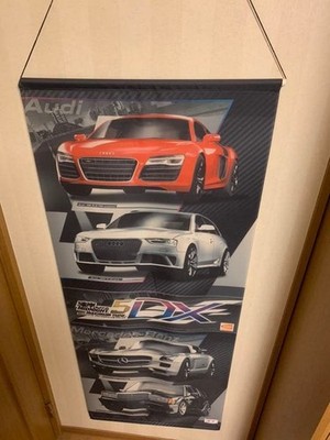 Wangan Midnight 5DX Wandteppich Sammlerstück nicht zu verkaufen Anime Auto Thema