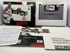 NBA Live 97 SNES Super Nintendo CIB