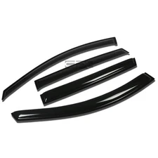 Fit 08-17 Buick Enclave Smoke Tint Window Visor/Wind Deflector Vent Rain Guard