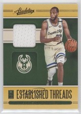 2020-21 Absolute Memorabilia Established Threads Level 1 Khris Middleton 07x4