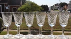 6 WATERFORD ALANA 5 1/8" SHERRY GLASSES STEMS