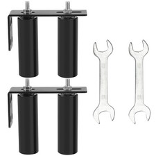 6"Gate Roller Guide,Sliding Gate Hardware with L-Sliding Gate Brackets,Sliding G