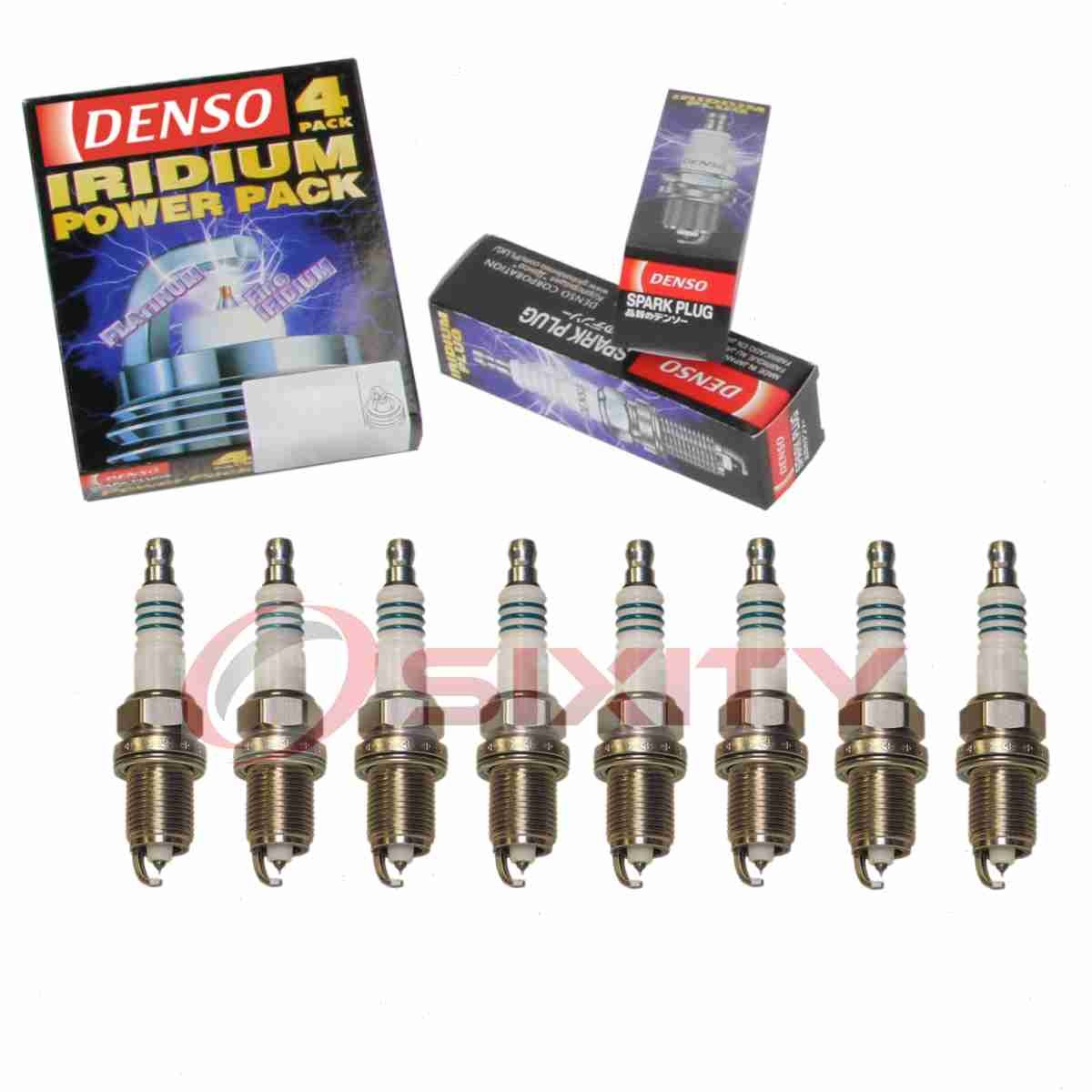 8 pc Denso Iridium Power Spark Plugs for 2006-2010 BMW 650i 4.8L V8 Ignition fk