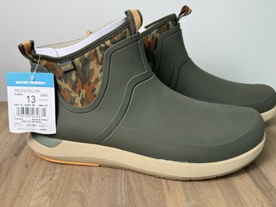 Reef Swellsole Scallywag Olive Camo Waterproof Chelsea Boots 