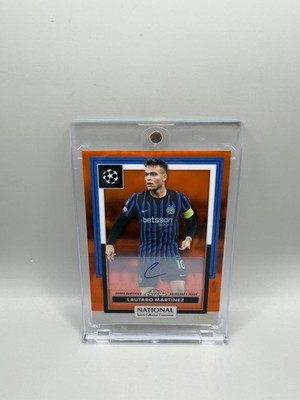 Lautaro Martinez 2026 Topps Chrome NSCC National Orange #/25 Auto W/ Mag