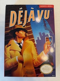 Deja Vu Nintendo NES Game & Box Great Condition!