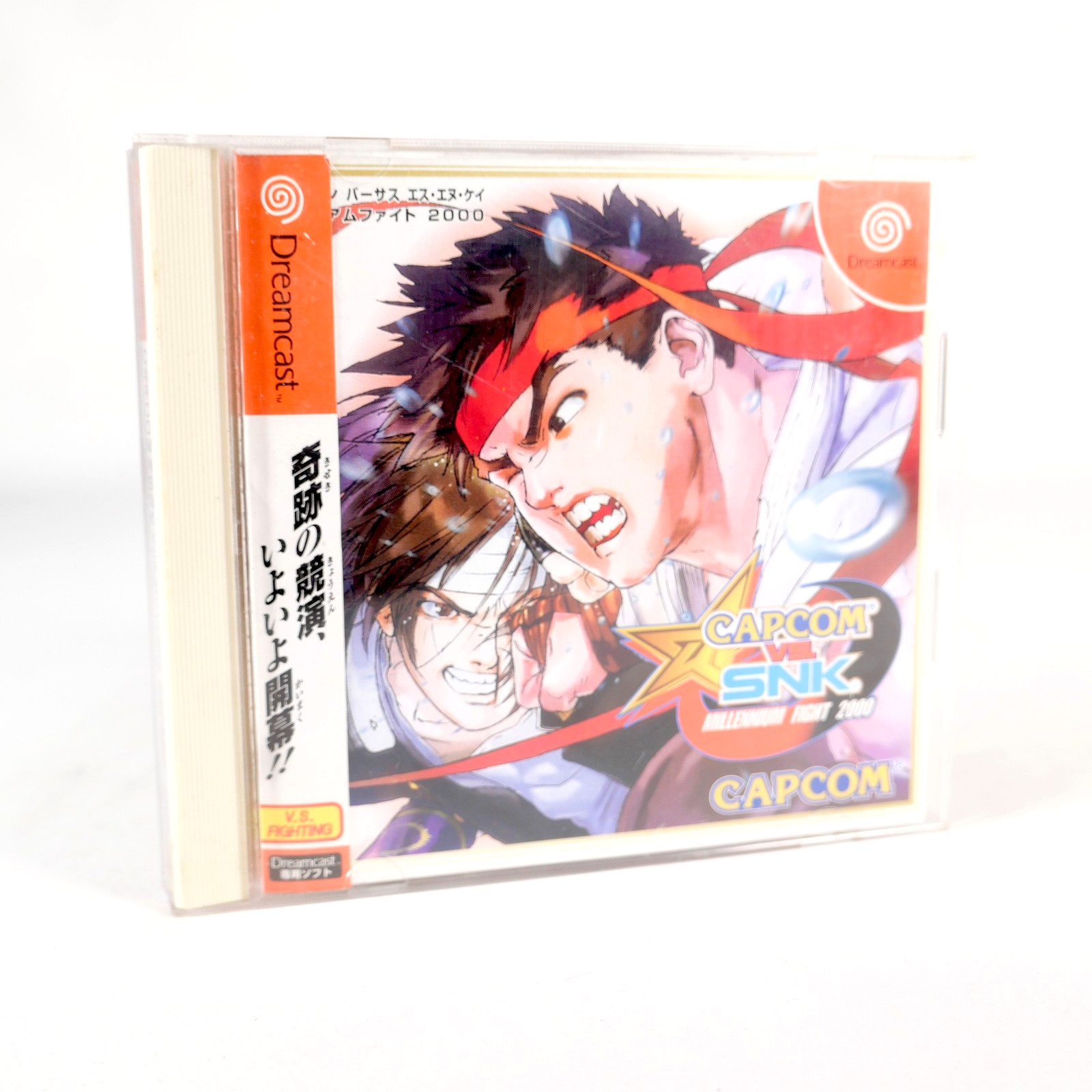 CAPCOM VS. SNK Millenium Fight 2000 Sega Dreamcast Spine Flyer Reg Jap Japan