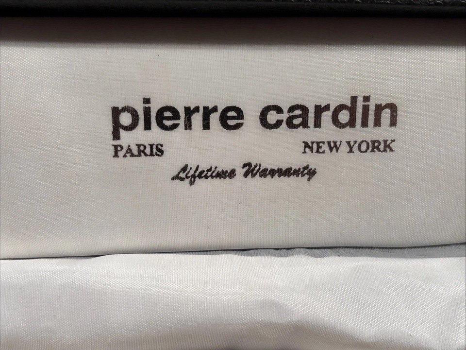 Pierre Cardin Yellow Goldtone Pen Pencil Set in Hard Shell Case Vintage ...