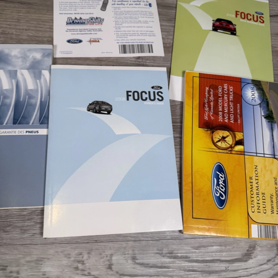 2008 Ford Focus Owners Manuals OEM Free Shipping - Image 3 of 4