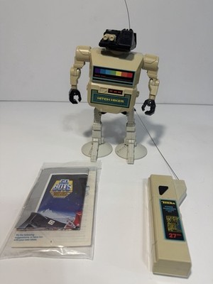 1986 Tonka Gobots Power Marchers Hitch Hiker R/C Robot W/ Instructions & Poster!