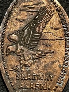 Skagway Alaska Zc Elongated Penny #070796