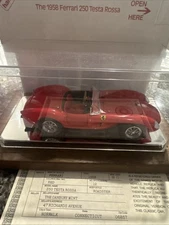 The Danbury Mint 1958 Ferrari 250 Testa Rossa Roadster Collectible Car Red