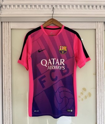 Barcelona 2015-2016 Soccer Training Jersey Football Kit Shirt Size