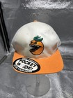 Vintage Tennessee Volunteers Hat Cap Trucker SnapBack Savage Orange Deadstock