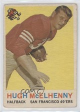 1959 Topps Hugh McElhenny #5 HOF e0v