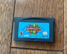 Mario Pinball Land (Nintendo Game Boy Advance, 2004) GBA - Tested
