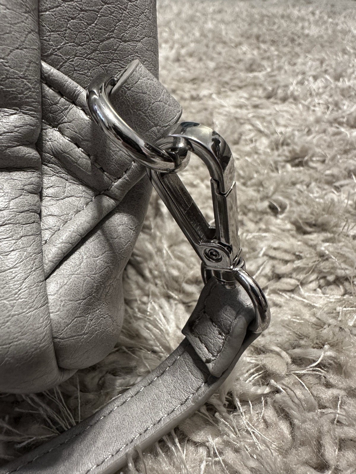 Urban Expressions Gray Mini Backpack / Convertibl… - image 5