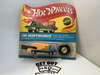 Hot Wheels Redline 1971 Waste Wagon Aqua UK/England Card Unpunched International