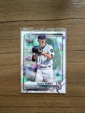 2021 Bowman - Chrome Prospects George Kirby #BCP-117 Atomic Refractor