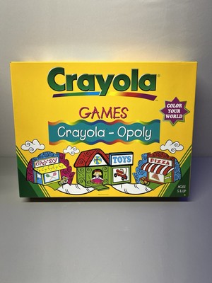 Crayola Games: Crayola-Opoly - Color Your World Board Game