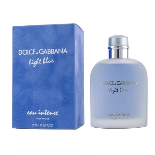 Dolce & Gabbana Light Blue Pour homme Eau intense 6.7 oz / 200 ml EDP Spray