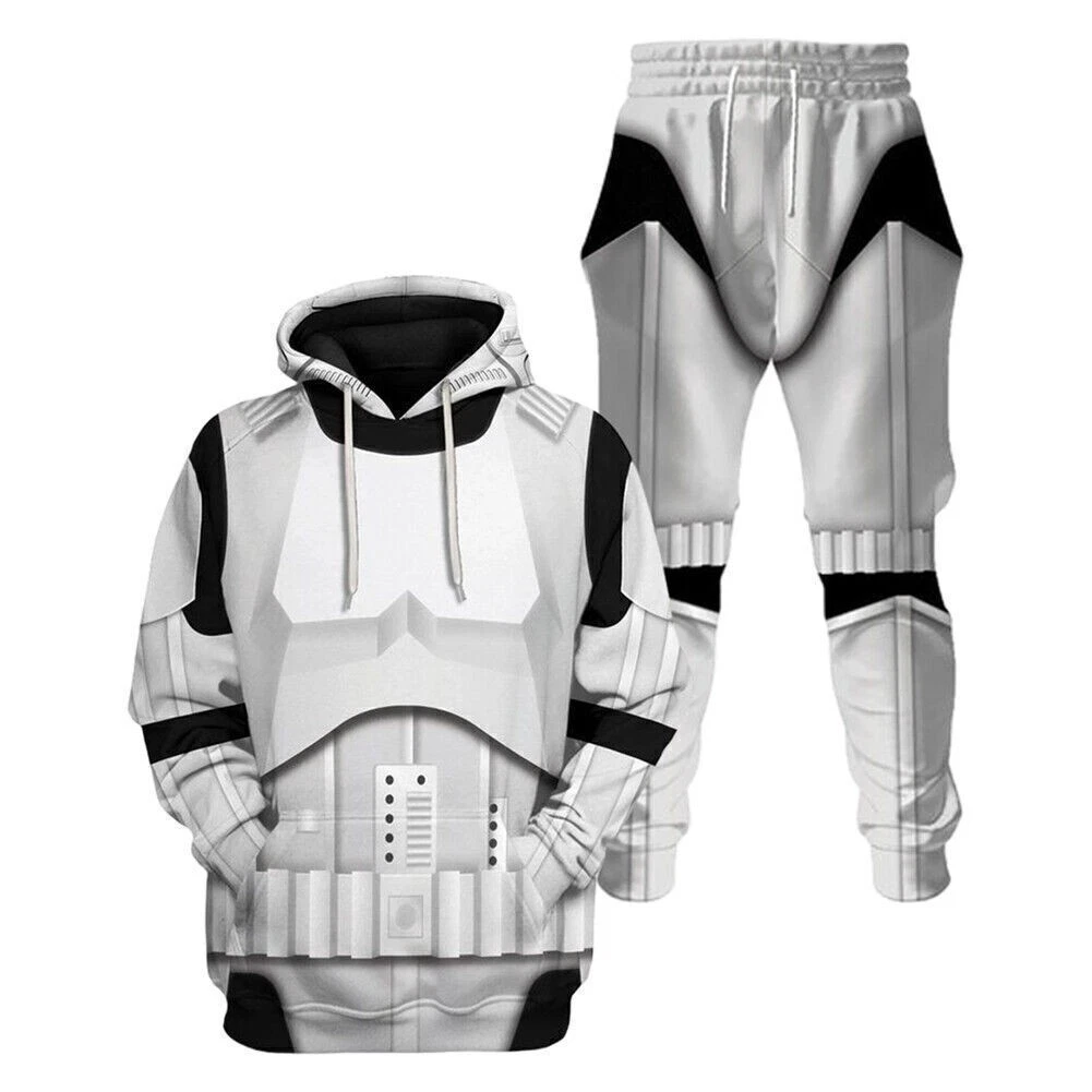 Stormtrooper Cosplay Hoodie Joggers Set