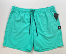 Men's Hurley O O Solid Color 17" Volley Shorts New With Defect Size XXL